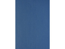 100 St. Ledergenarbter Karton, blau